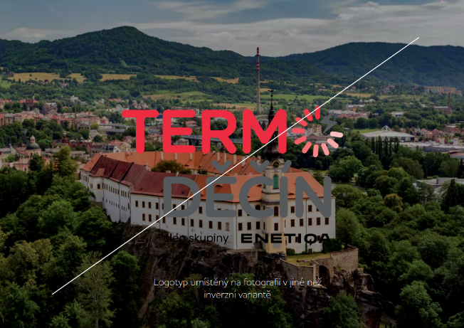 Zakázané použití - logotyp na fotografii v jiné než inverzní barvě